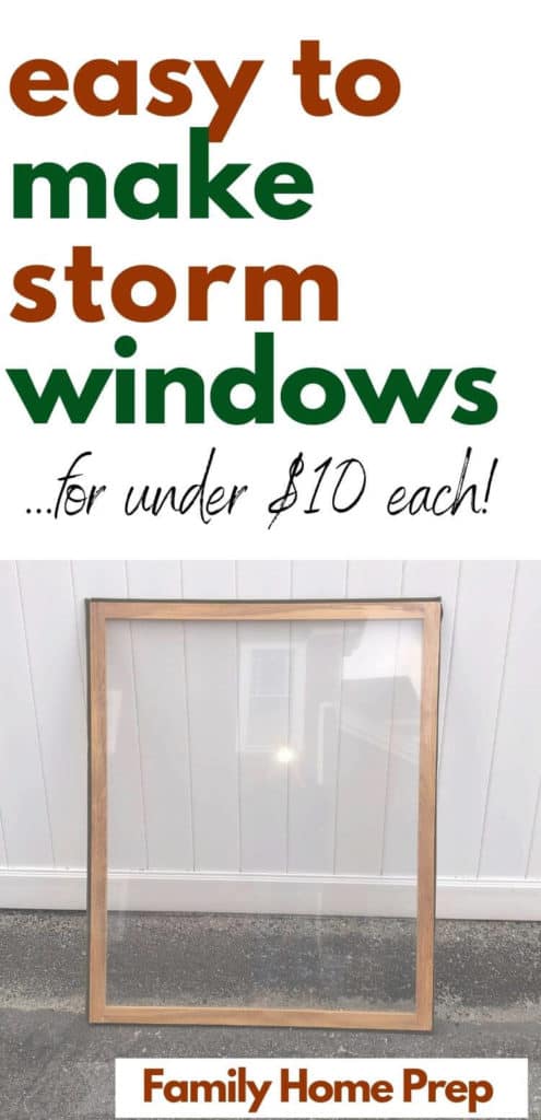 DIY WInter Storm WIndows